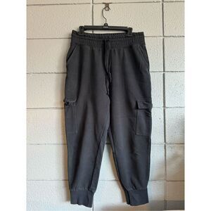 Fabletics Black Cargo Joggers